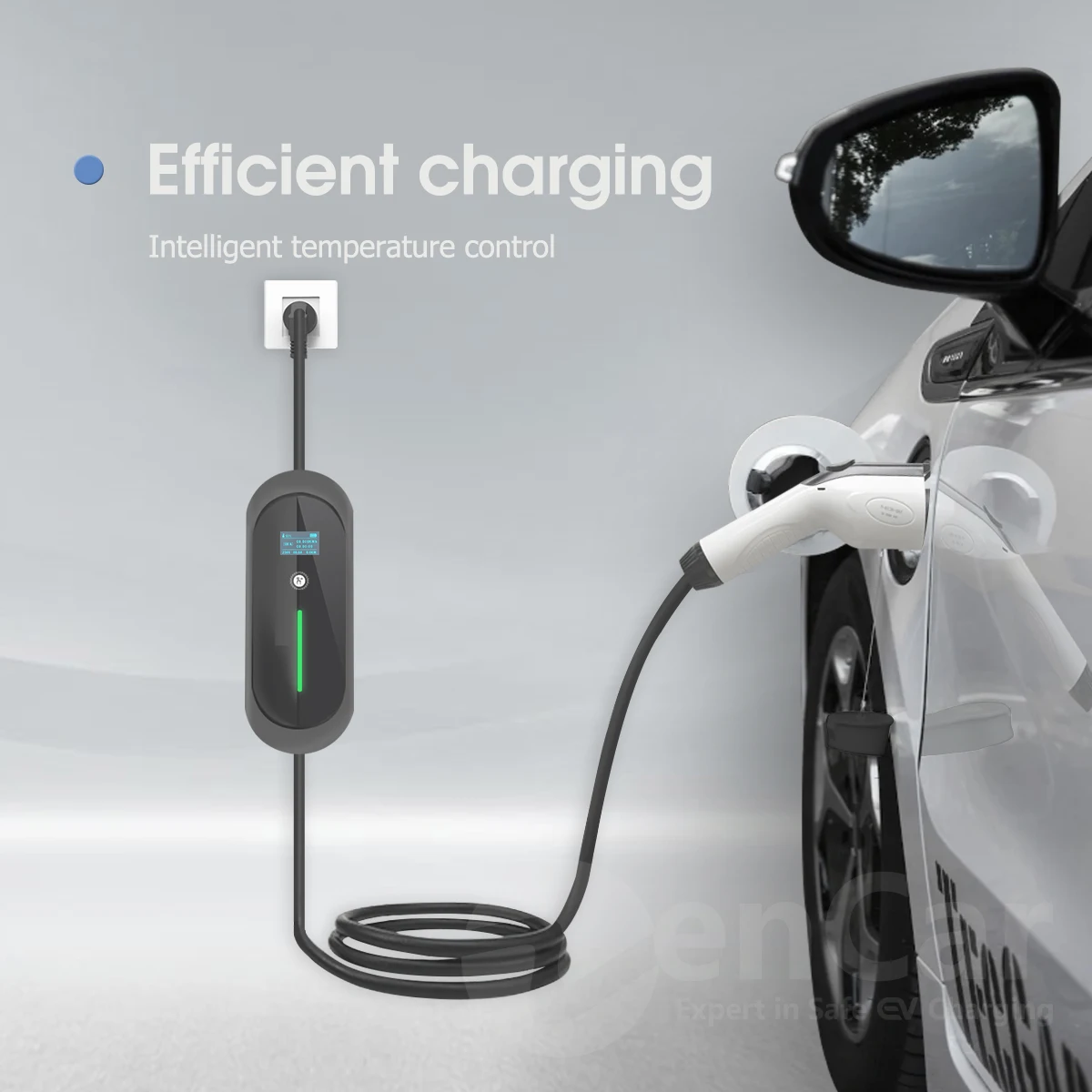 

J1772 EV Charger Type 1 Level 2 EVSE 5m Portable Adjustable Controlle Electric Car Charging Stations