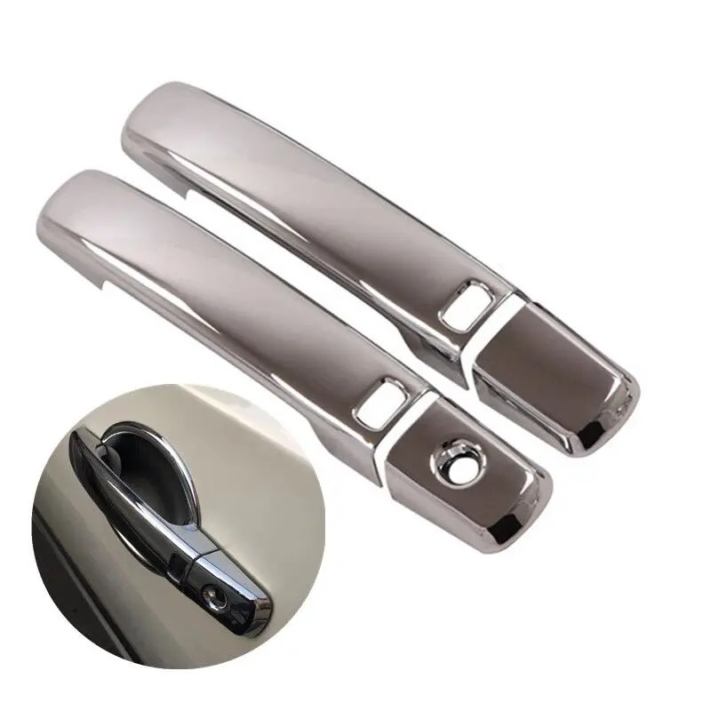 FUNDUOO For Nissan Pathfinder R51 2005 - 2012 New Chrome Car Door Handle Cover Trim Sticker Car Styling Accessories
