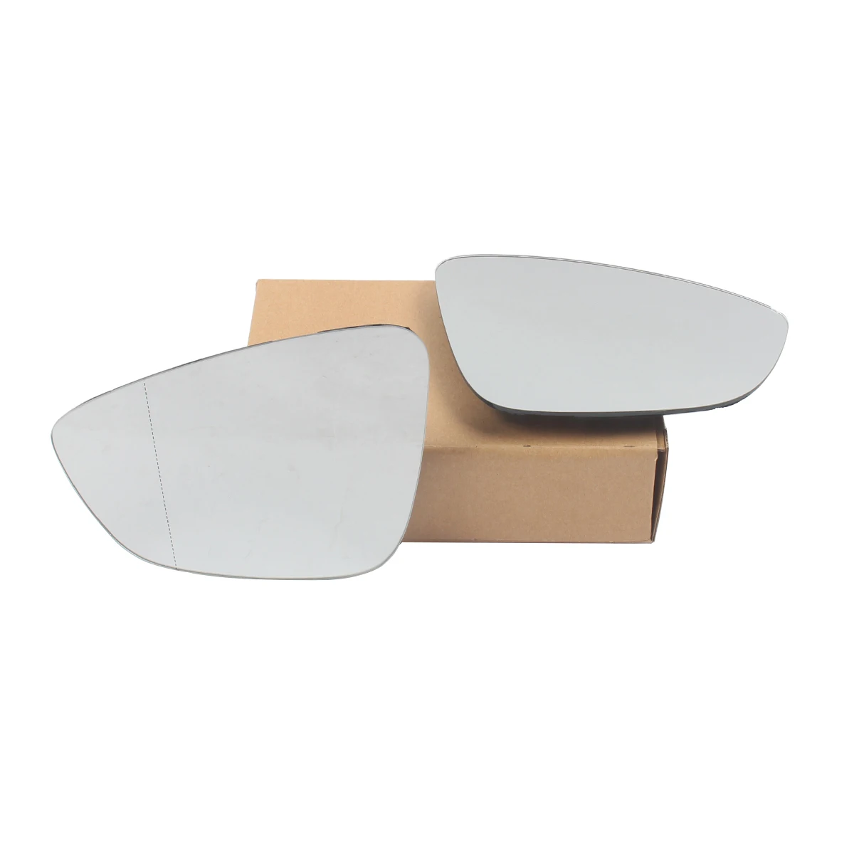 Подогрев переднее левое правое боковое зеркало заднего вида Стекло для VW CC Eos