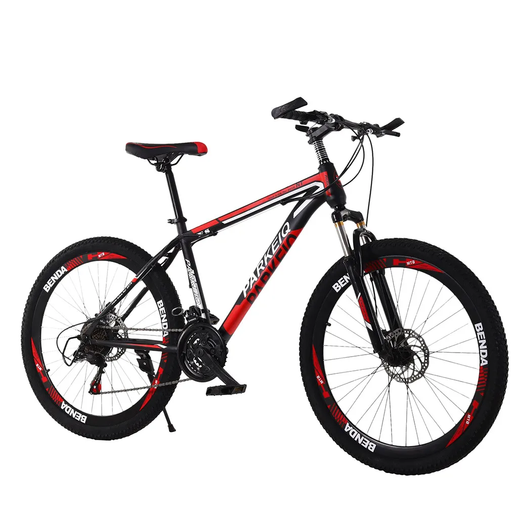 Горный велосипед MTB 26 дюймов 21 скоростной двойной дисковый тормоз внедорожный