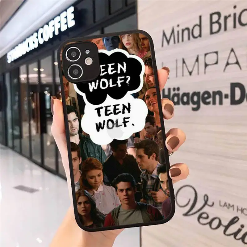 

Teen Wolf Dylan O'Brien Phone Cases Matte Transparent for iPhone 7 8 11 12 s mini pro X XS XR MAX Plus cover funda