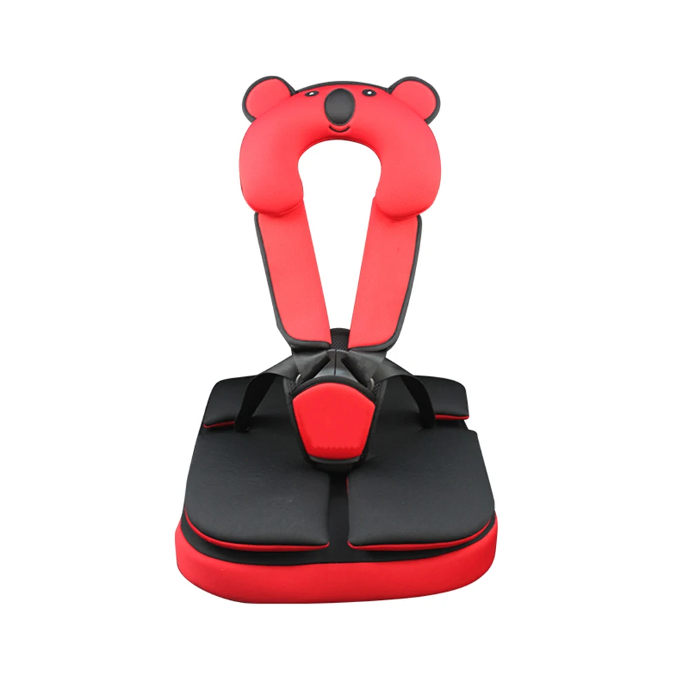 

High Quality Car Soft Seat For Baby Five-point Protection Universal Vehicle Light Cotton Children Comfortable Belt Kidschampone