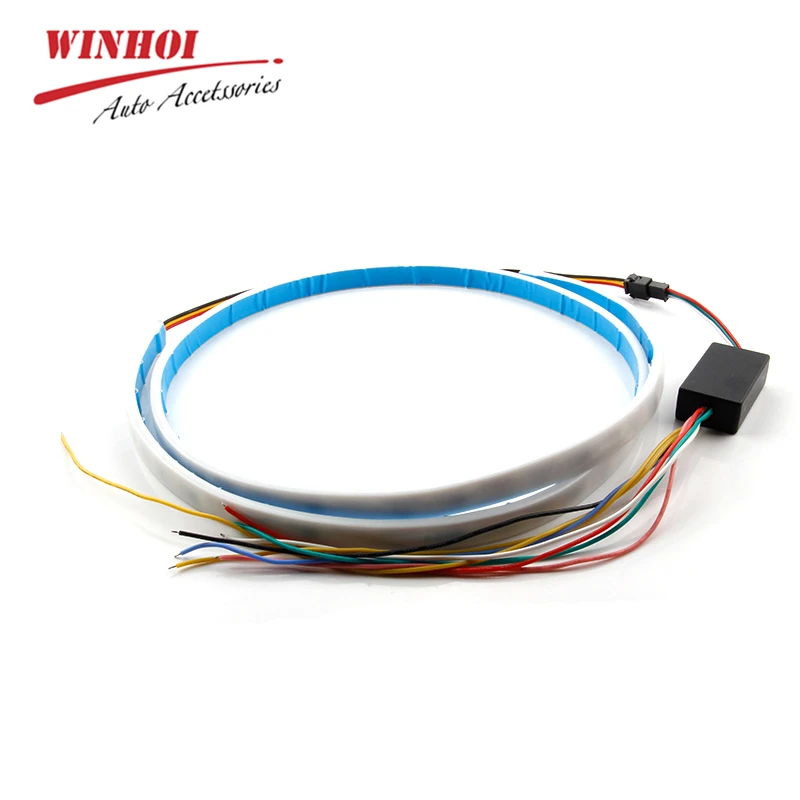 72smd RGB светодиодный светильник для автомобиля полоса 120 см ходовая часть