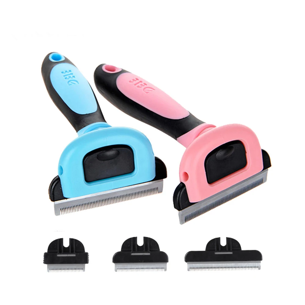 

Pet Dog Hair Remover Cat Brush Grooming Comb Detachable Clipper Attachment Pet Trimmer Combs For Cat Pet Brush Products