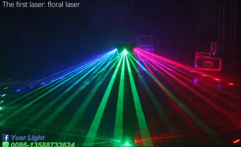 Проектор Лазерный DMX512 4 шт./лот 6 головок | Освещение