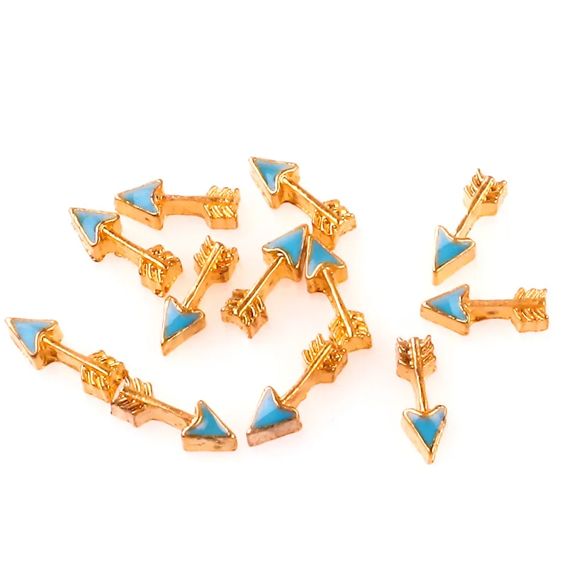 20 шт./лот F754 эмалированная стрела плавающие амулеты живое стекло память