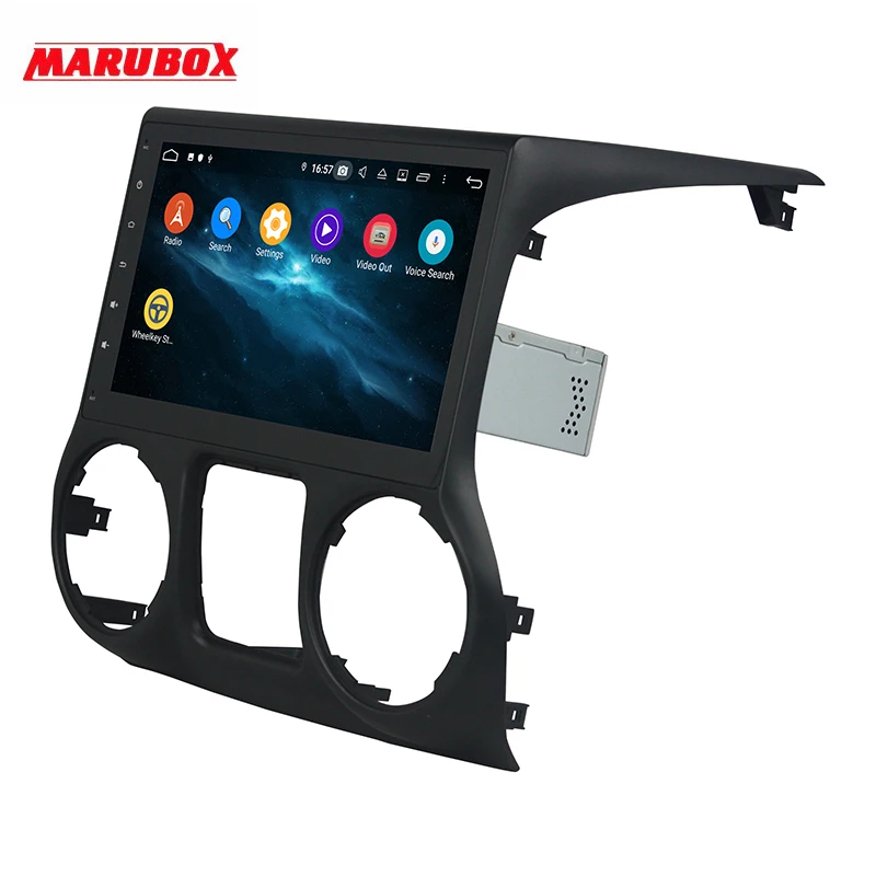 Marubox KD1069 DSP 64 ГБ для Jeep Wrangler Автомобильный мультимедийный плеер Восьмиядерный