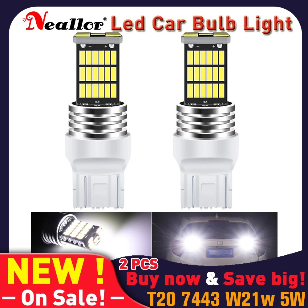 

T20 7443 W21w светодиодные Canbus Drl Сигналы поворота, боковые лампы для автомобильных тормозов P21w 1156 Ba15s 580 W16w T15 912 диодные лампы для автомобиля