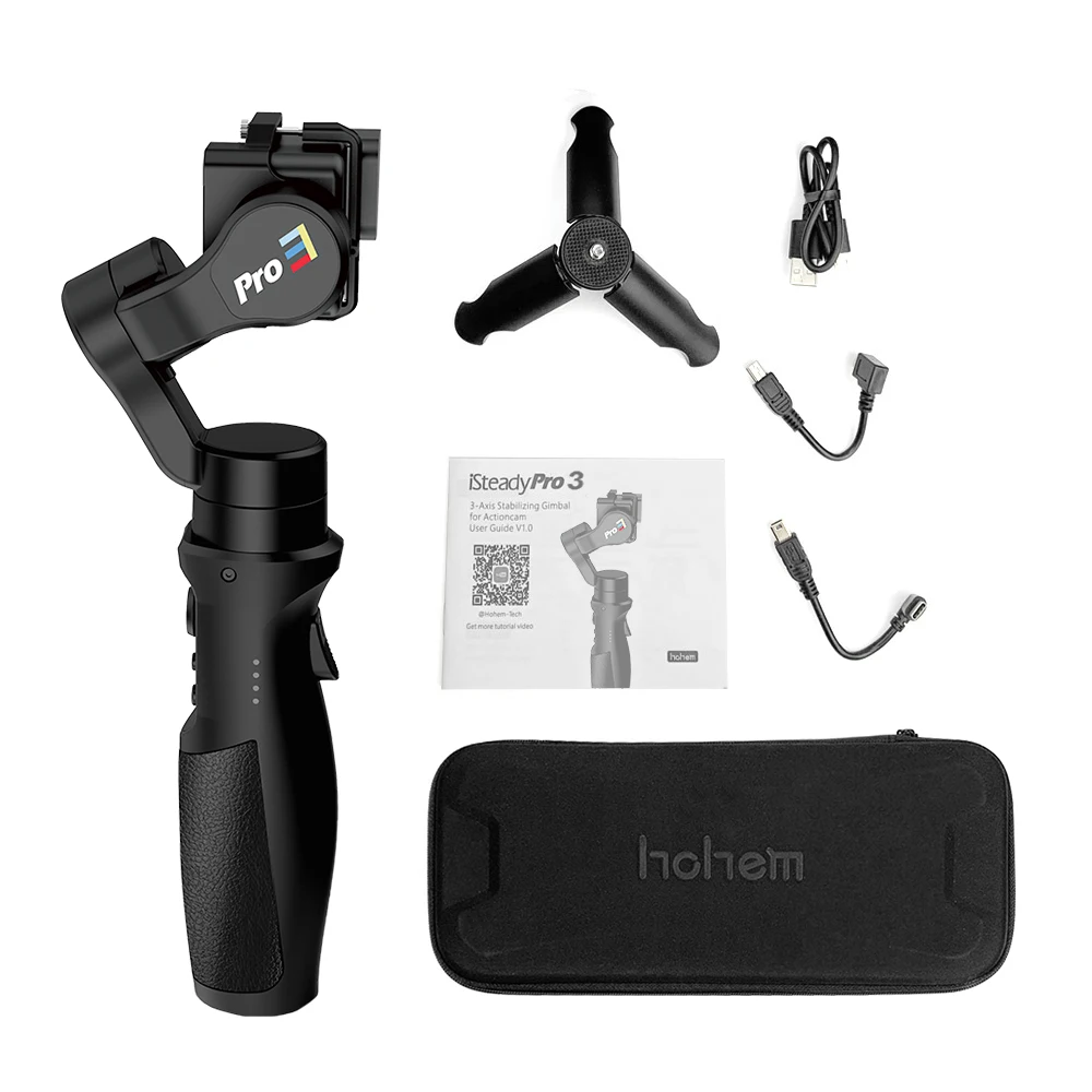 Hohem iSteady Pro3 шарнирный стабилизатор для камеры GoPro 3-Axis Ручной Стабилизатор