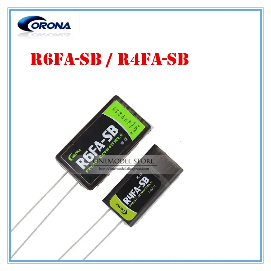 Новый R6FA SB/R4FA SB r6fasb/r4fasb S.BUS 2 4 GHz FASST приемник для радиоуправляемого квадрокоптера