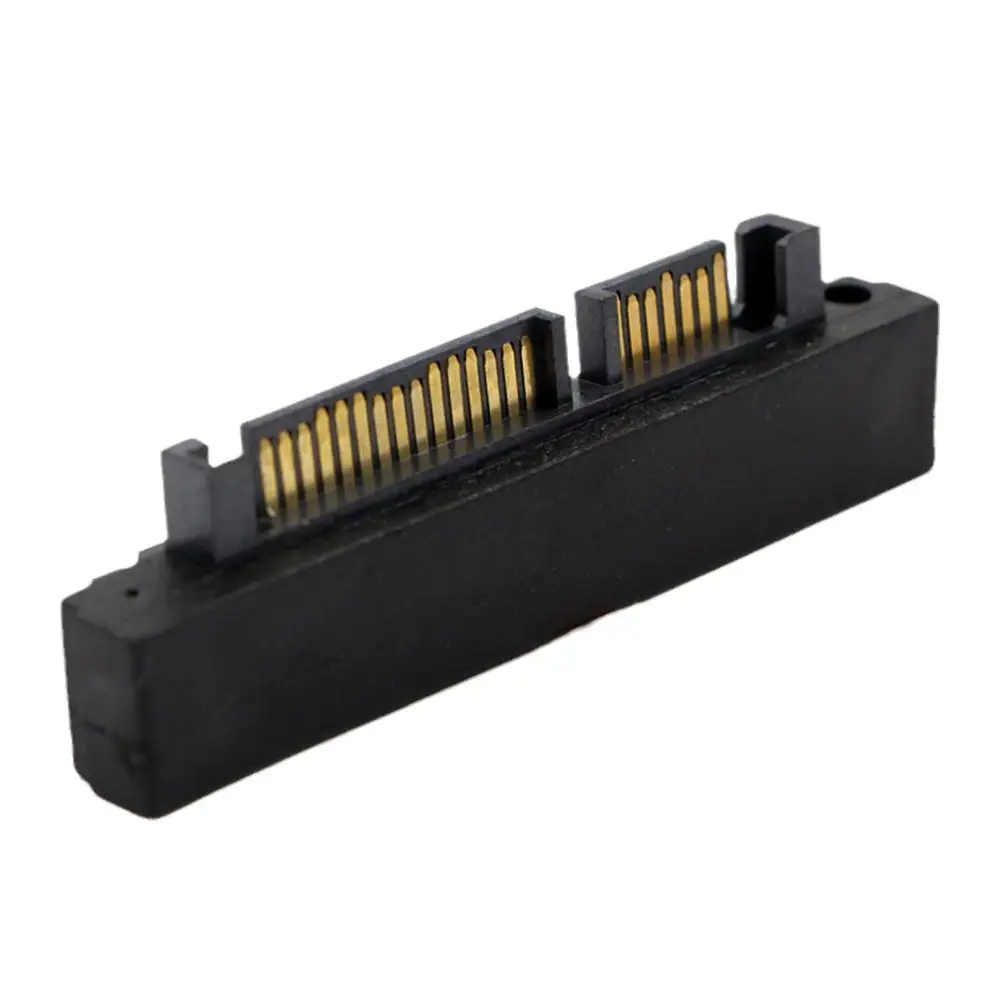 

90 Degree Angle 22Pin SATA Male To 22Pin SAS Female Port Extension Converter Adapter SAS Hard Disk Drive SATA For Hard Disk Dri
