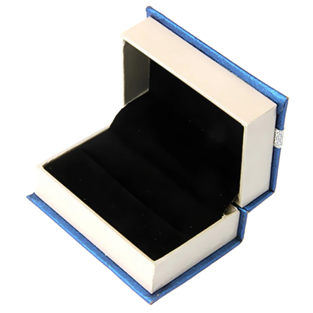 

Prettyia Mens Hard Paper Cuff Link Box Tie Bar Case Jewelry