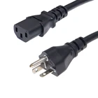 Кабель питания US к IEC320 C13, 15 А, 250 В, американский NEMA 6-20P, высокопрочный компьютерный удлинитель, кабель питания 14AWG, 1,8 м (6 футов)