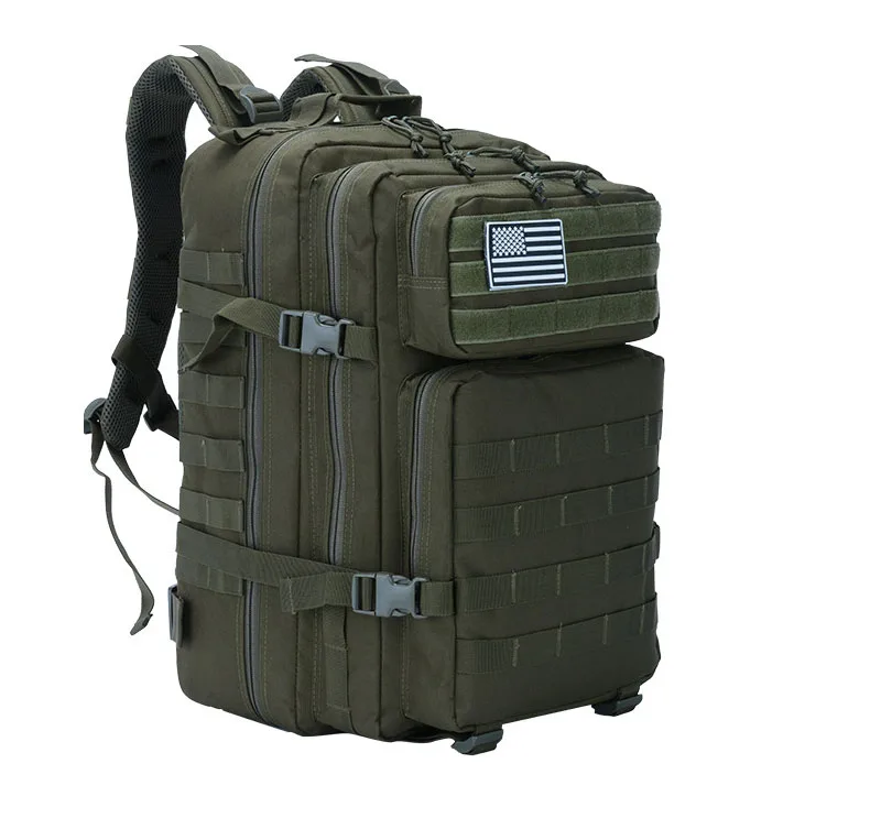 Army Green 45L большой емкости военный рюкзак тактический рюкзак для мужчин походная сумка для путешествий Альпинизм Туризм Mochila Blaso XA809WA - Цвет: Army Green