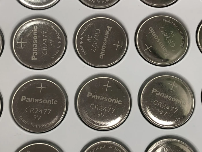 Оригинальный кнопочный аккумулятор Panasonic CR2477 CR 2477 3V 10 шт./лот