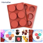 Силиконовая форма для торта homлаттера, круглая форма для украшения тортов, инструмент для выпечки, форма для мыла, 3D поднос для выпечки тортов