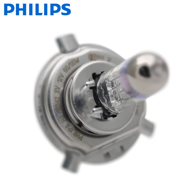2 шт. автомобильные галогенные лампы Philips H4 9003 12 в 60/55 Вт P43t X treme Vision 100% 12342XVS2|Лампы