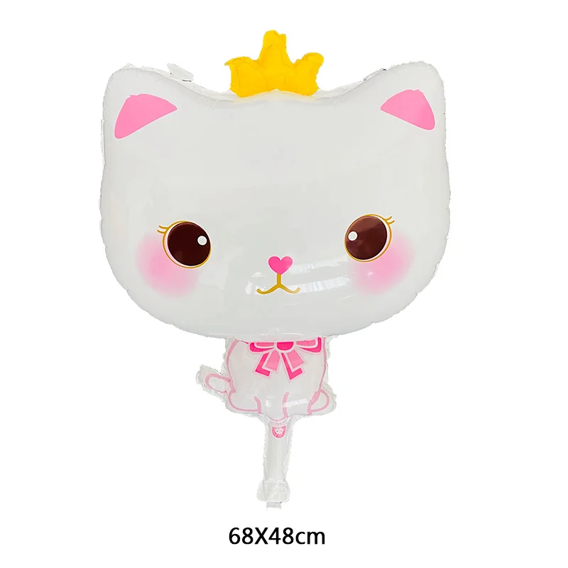 1 шт. милый ангел кошка алюминий шар баллоны с гелием одежда для свадьбы дня