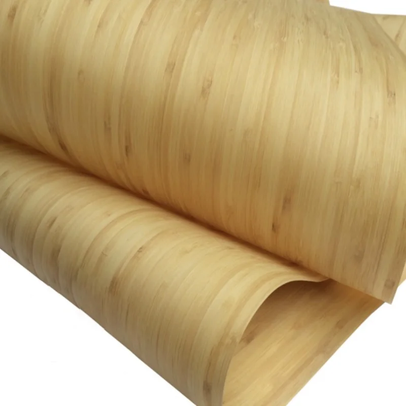 2pcs Length: 2.5Meters Thickness:0.2mm Width:30cm  Lamp Speaker House Decorative Bamboo Veneer Sheets Board