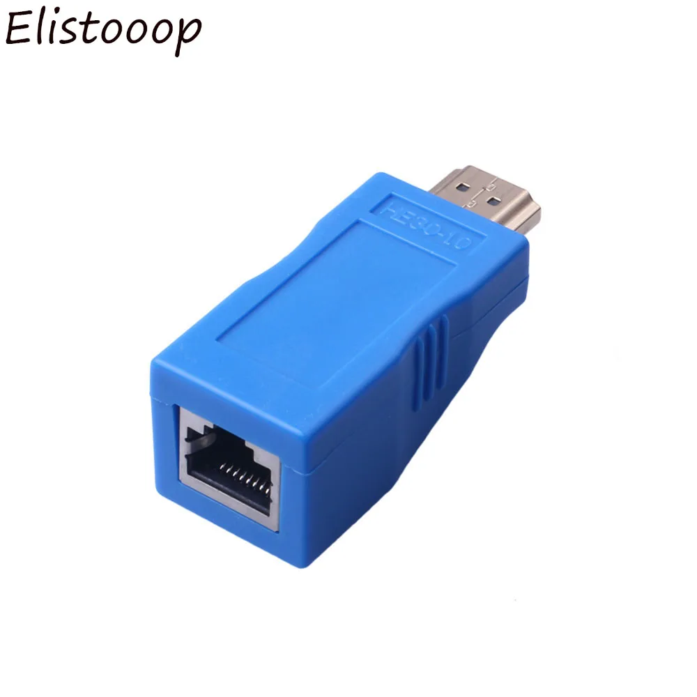 4K HDMI-совместимый удлинитель мини-порты RJ45 К HDMI-совместимому Over CAT 5e / 6 UTP LAN