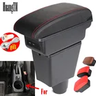 Подлокотник для Renault Logan, специальный интерьер модифицированные детали, центральный подлокотник для автомобиля, центральный ящик для хранения с USB