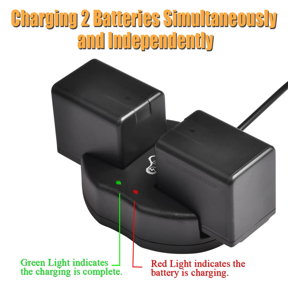 Аккумулятор для фотоаппарата и зарядное устройство с двумя USB портами|Цифровые