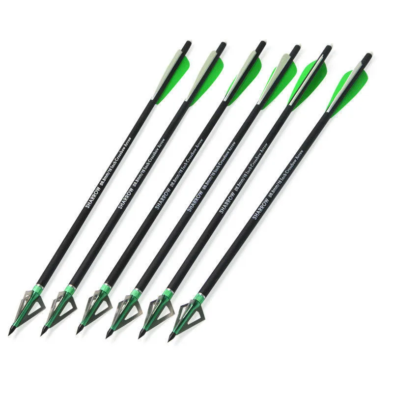 Болты для арбалета 6 шт 16 &quot17&quot стрелы стрельбы из лука охотничьи наконечники