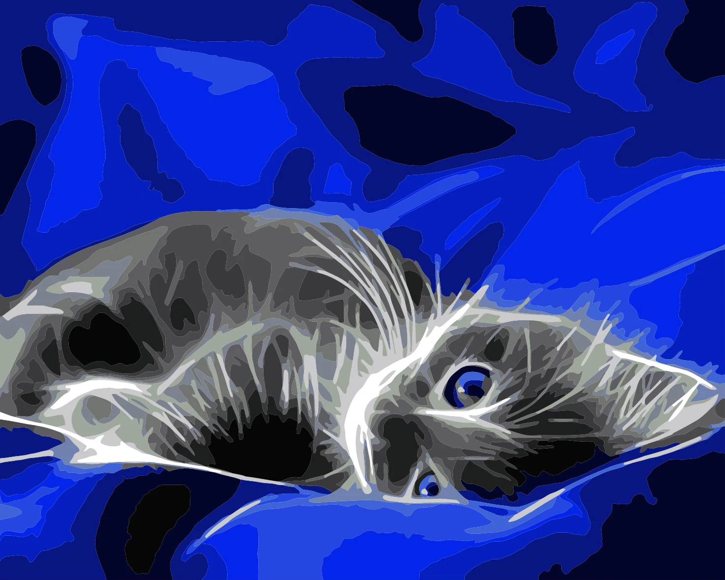 Краска по номеру художественная живопись номерам аниме кошки|Картины номерам| |