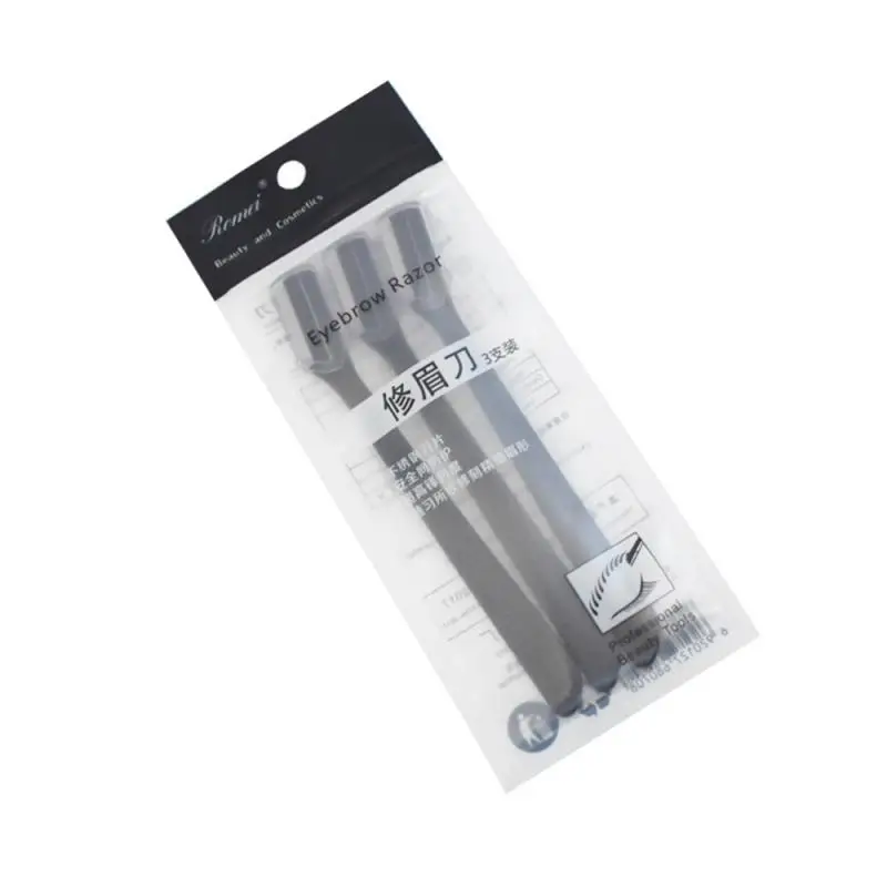 3 шт. черный триммер для бровей средство удаления волос на лице Женская бритва