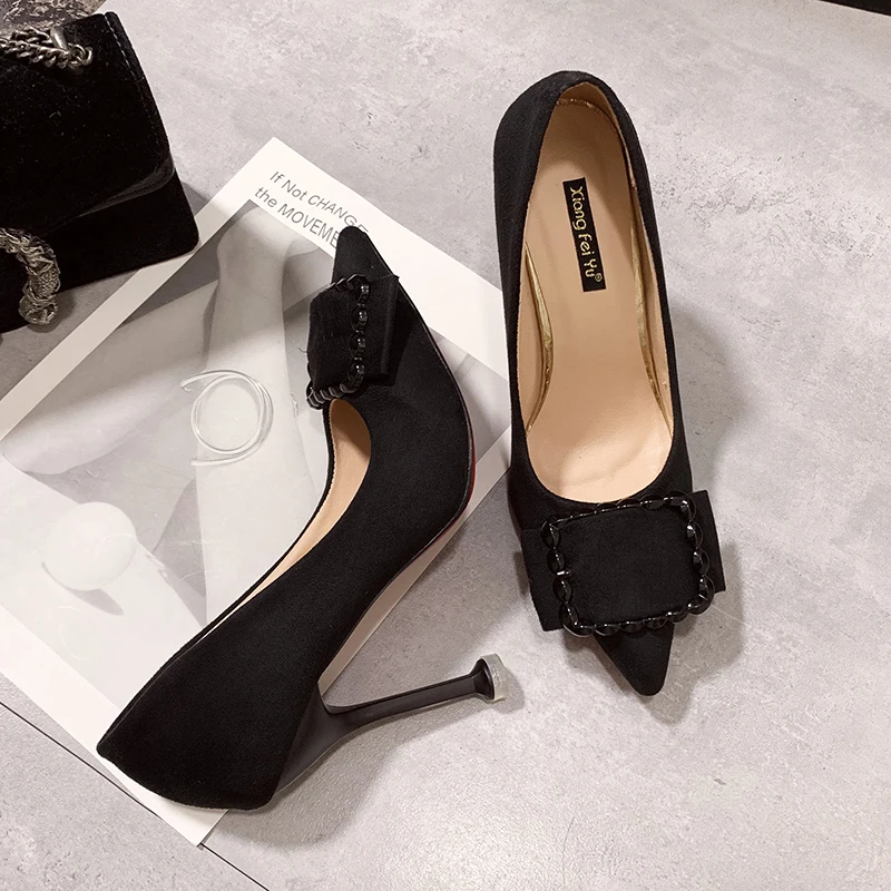 Новое поступление женские туфли-лодочки туфли на высоком каблуке взрослые с