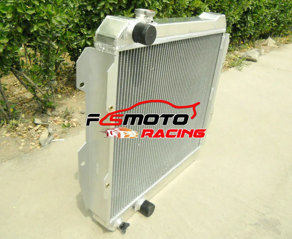 Красный шланг + алюминиевый радиатор вентилятор для Toyota HiLux LN60 LN61 LN65 LN85 2 4 4WD 2L 1984-1991