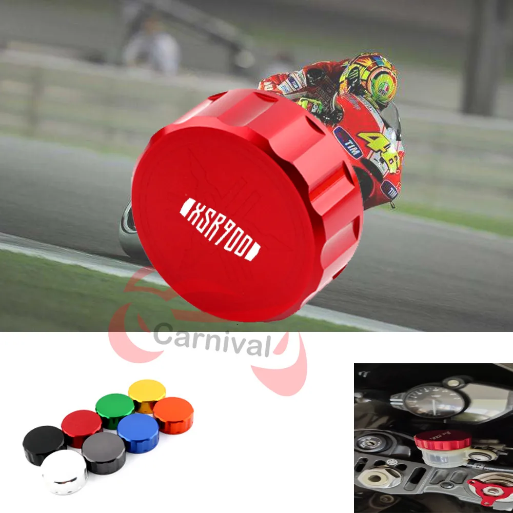 

ForYamaha XSR900 XSR 900 XSR-900 2014 Aluminum CNC Motorcycle Rear Brake Fuel Tank Cap 2015-2016 2017