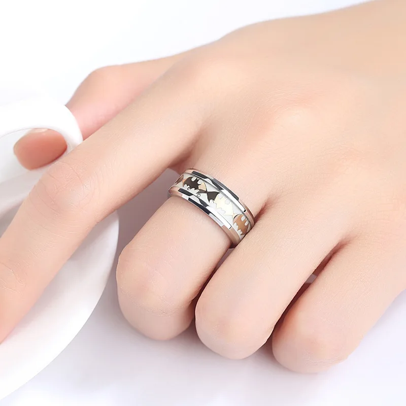 Мужские кольца Классические свадебные для мужчин/женщин золото/серебро цвет
