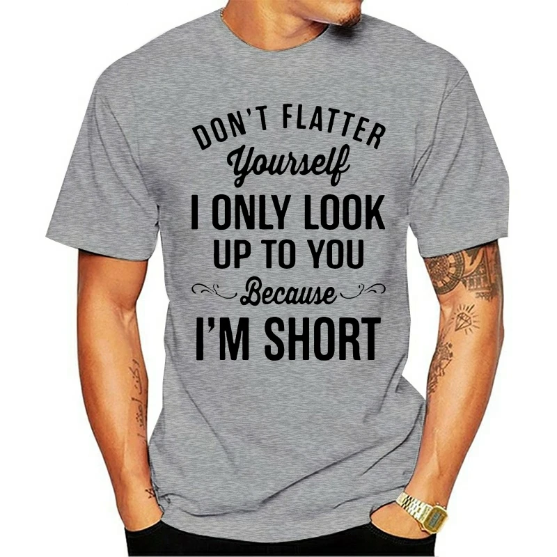 

No Se Iluda EU s Olhar Para voc Porque Imcurta 2021 Fashion 100% Cotton O-neck T-shirt