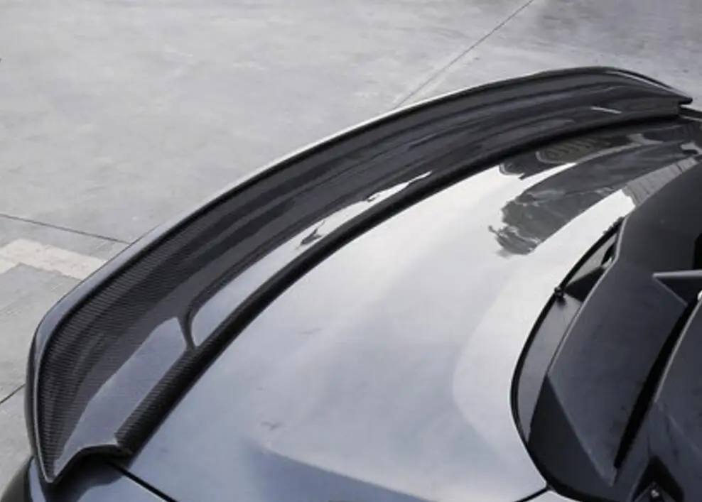 Высококачественный спойлер из углеродного волокна для багажника заднего крыла