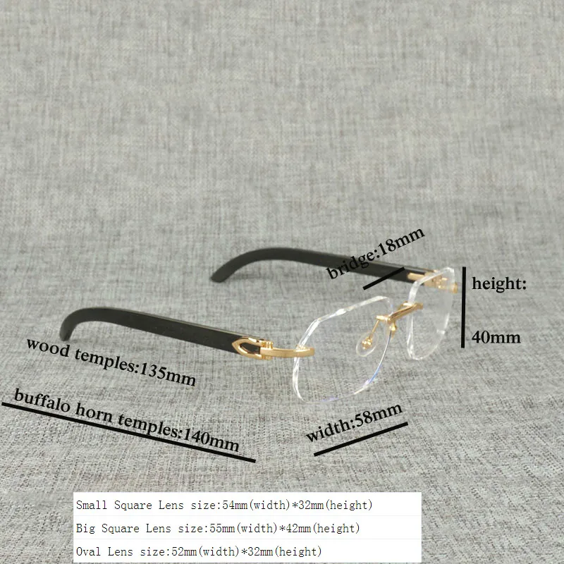 Очки в винтажном стиле для мужчин и женщин квадратные прозрачные из натурального