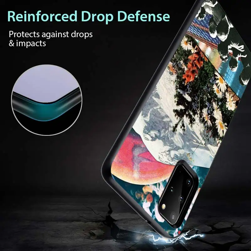 

colagem Da Arte do vintage for Samsung S20 FE Ultra Plus A91 A81 A71 A51 A41 A31 A21S A11 A72 A52 A42 A32 A12 A02S Phone Case