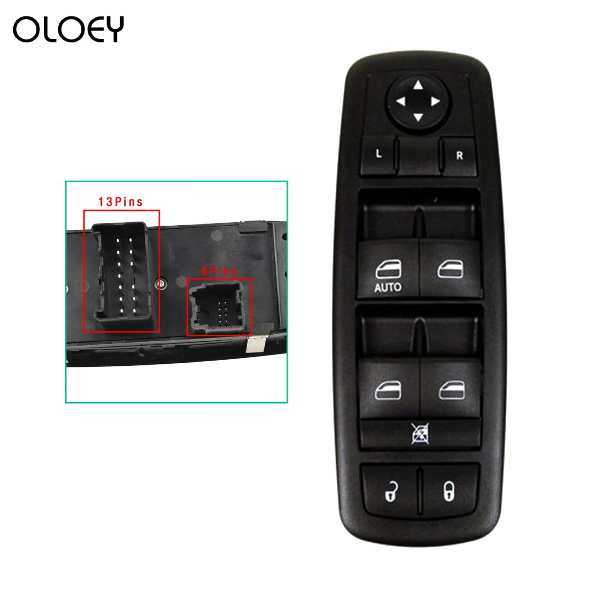 Новый главный выключатель питания с боковой стороны водителя для Dodge Journey Jeep Liberty