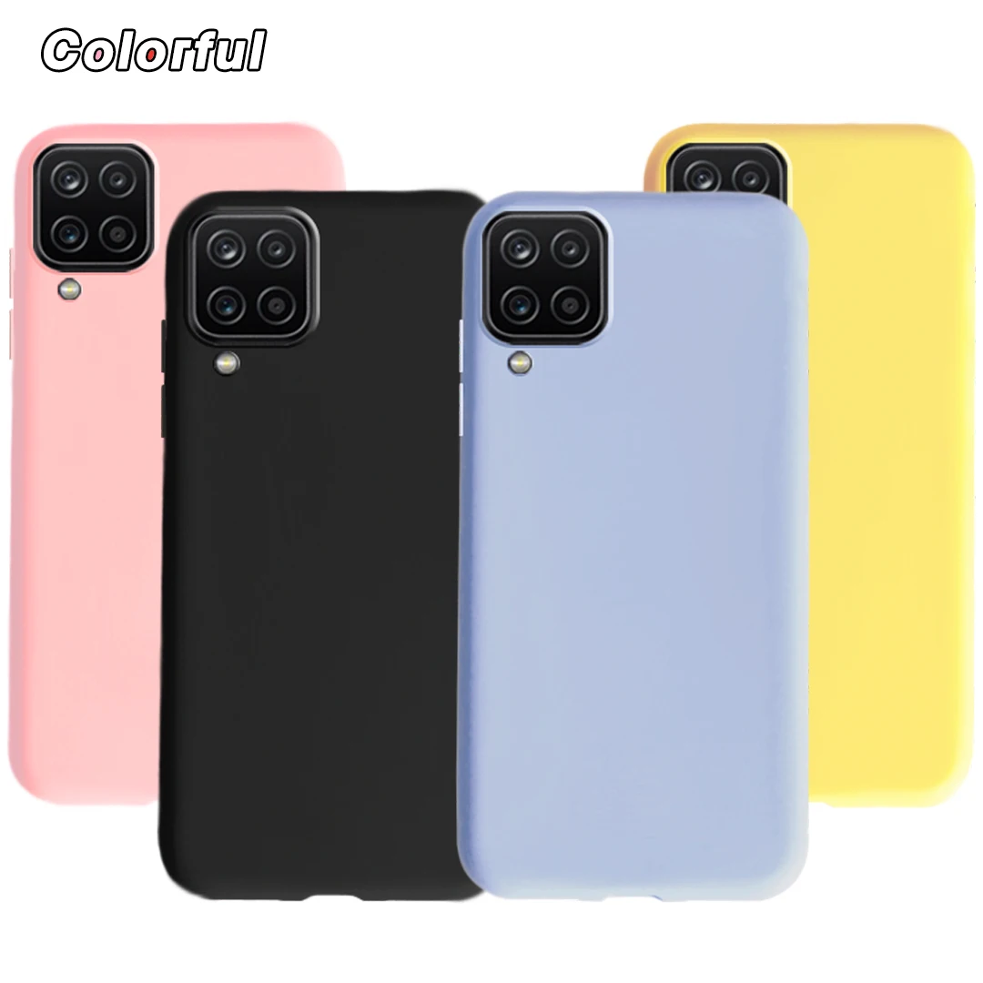 Простой Модный чехол для Samsung Galaxy A12, чехлы SM-A125F, мягкий тонкий милый чехол для Samsung A12 A 12 GalaxyA12 A125F, бампер для телефона