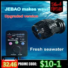 Jebao мини-волновой насос 110~ 240 В RW4 RW8 RW15 RW20 коралловый цилиндрический насос Океанский аквариум волна производственный насос Универсальный