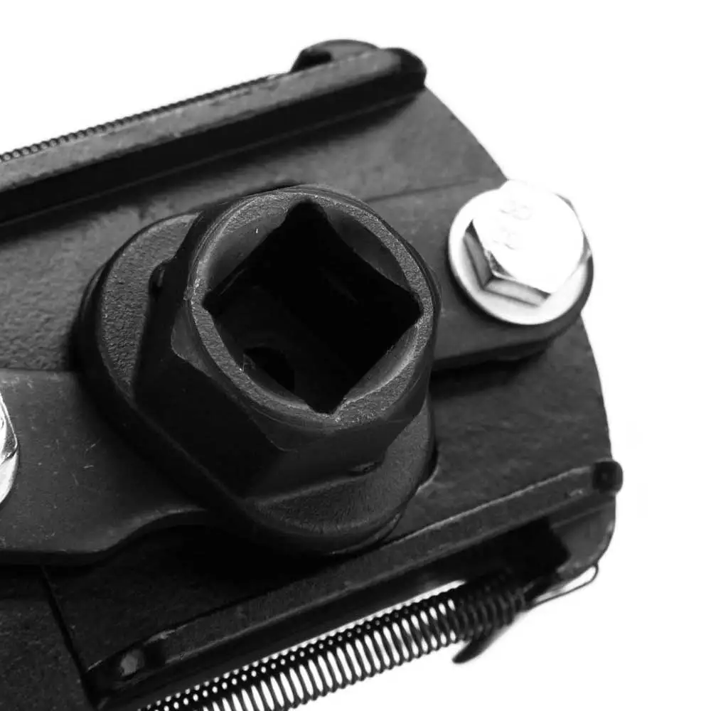 

2 Jaws Adjustable Oil Filter Wrench Remover 60mm-80mm Cast Steel Adjustable Removal Tool Two-Jaws Cast Steel Filter Wrenches