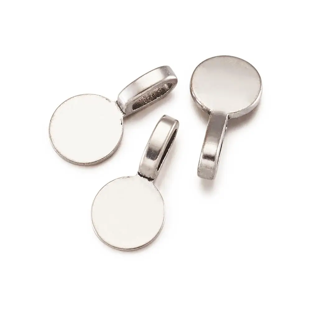 20 шт. тибетский стильный клей на плоской подвеске подвески плоские круглые