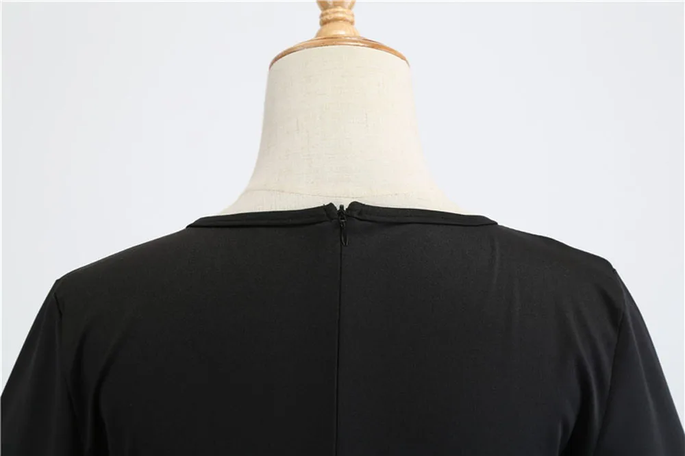 Женское платье с длинным рукавом и принтом тыквы черепа для Хэллоуина вечеринки