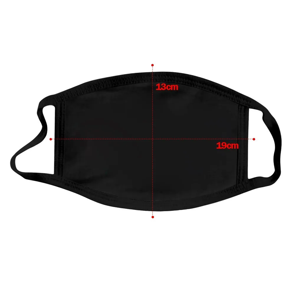 Cotton Masks Personalized Halloween Fashion Luminous Washable Face Festive Party Protection Respirator Muffle | Дом и сад