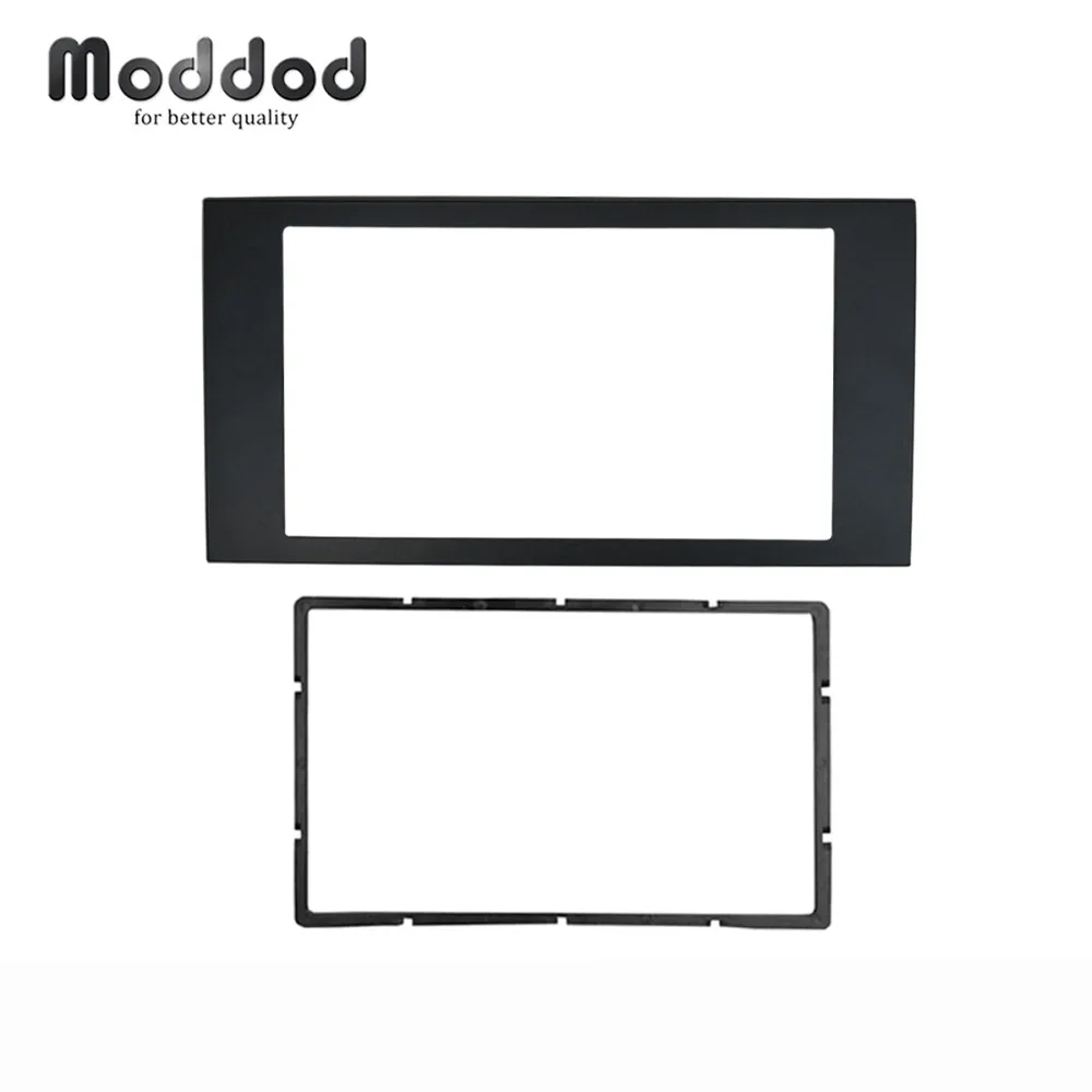 Двойная Din стерео панель для Ford Focus II C-Max S-Max Fusion Transit Fiesta III Dash Mount наборы фасций Установка отделка Ремонт рамы