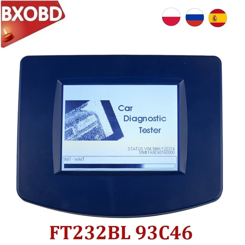 Инструмент для коррекции одометра Digi prog III OBD2 FTDI FT232BL & 93C46 чип DigiProg DIGIPROG 3 V4.94 версия