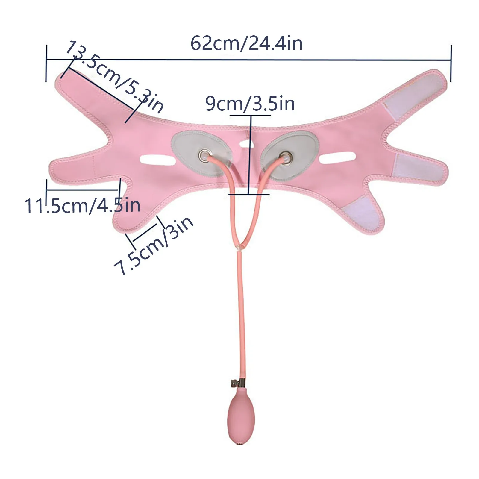 

Facial Slimming V Shaper Face Firming Skin Double Relaxation Lift Up Belt Chin Reducer Vibration Massager Hot Sale Bandages