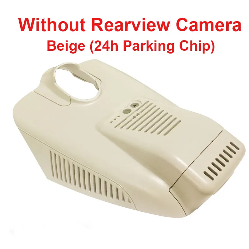 Beige NoRear And 24H Kampacar автомобильный Wifi DVR видеорегистратор s два объектива камеры Dvrs для Mercedes Benz C GLC E класс C180 C200 W205 X253 C253 E200L автомобильная камера - Название цвета: Beige NoRear And 24H