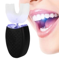 u shaped adult ultrasonic electric toothbrush 360 degrees smart automatic sonic toothbrush usb waterproof tooth whitening device