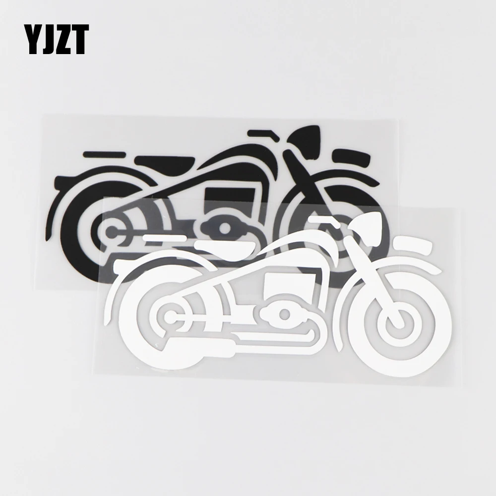 

YJZT 17CM*7.9CM Motorcycle Creative Design Pattern Vinyl Decal Car Sticker 1A-0038